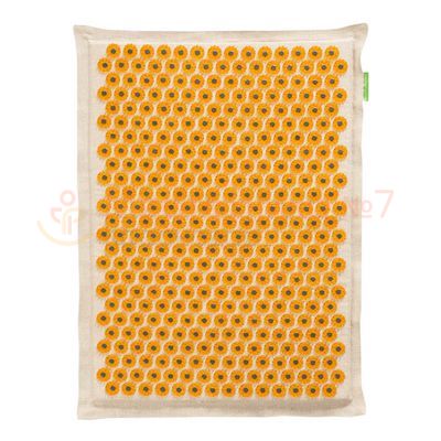 Тибетский аппликатор Коврик большой желтый с эффектом памяти