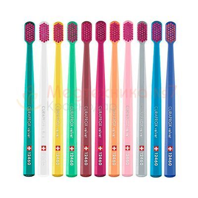 Зубная щетка Curaprox CS12460 Velvet mega soft (ассортимент цветов)