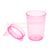Поильник BESIDE с крышкой-носиком 200 мл, розовый