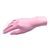 Нитриловые перчатки Benovy, розовые, 50 пар, L
